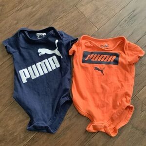 Puma Athletic Baby Graphic Bodysuit 0-3 mth Bundle